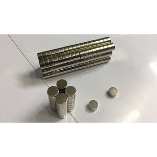 Combo 10 viên nam châm đất hiếm 12x6mm