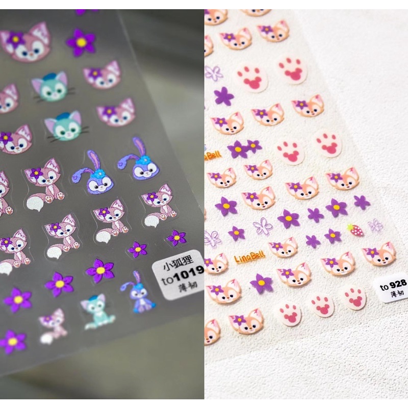 sticker lụa 5d cao cấp hình con gấu hoạt hình