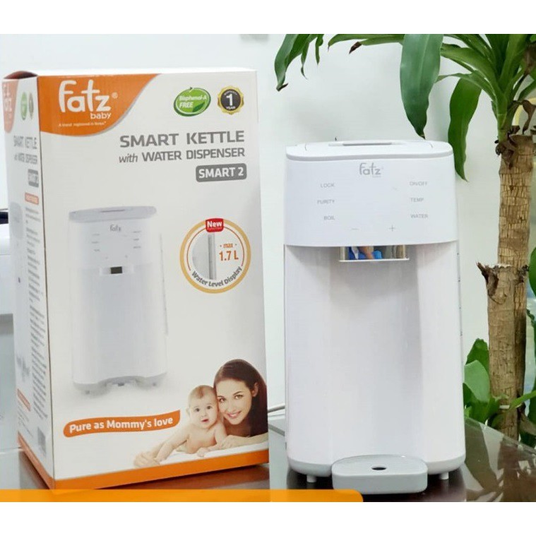 Máy đun và hâm nước pha sữa thông minh Fatzbaby SMART 2 FB3817TN