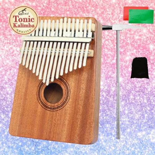 Đàn Kalimba 17 phím kiểu dáng tiện dụng GECKO-KIMI-HLURU010