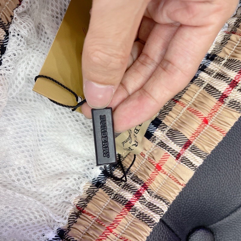 Quần Short BBR Vintage Check, Quần short BBR 2 lớp vải gió