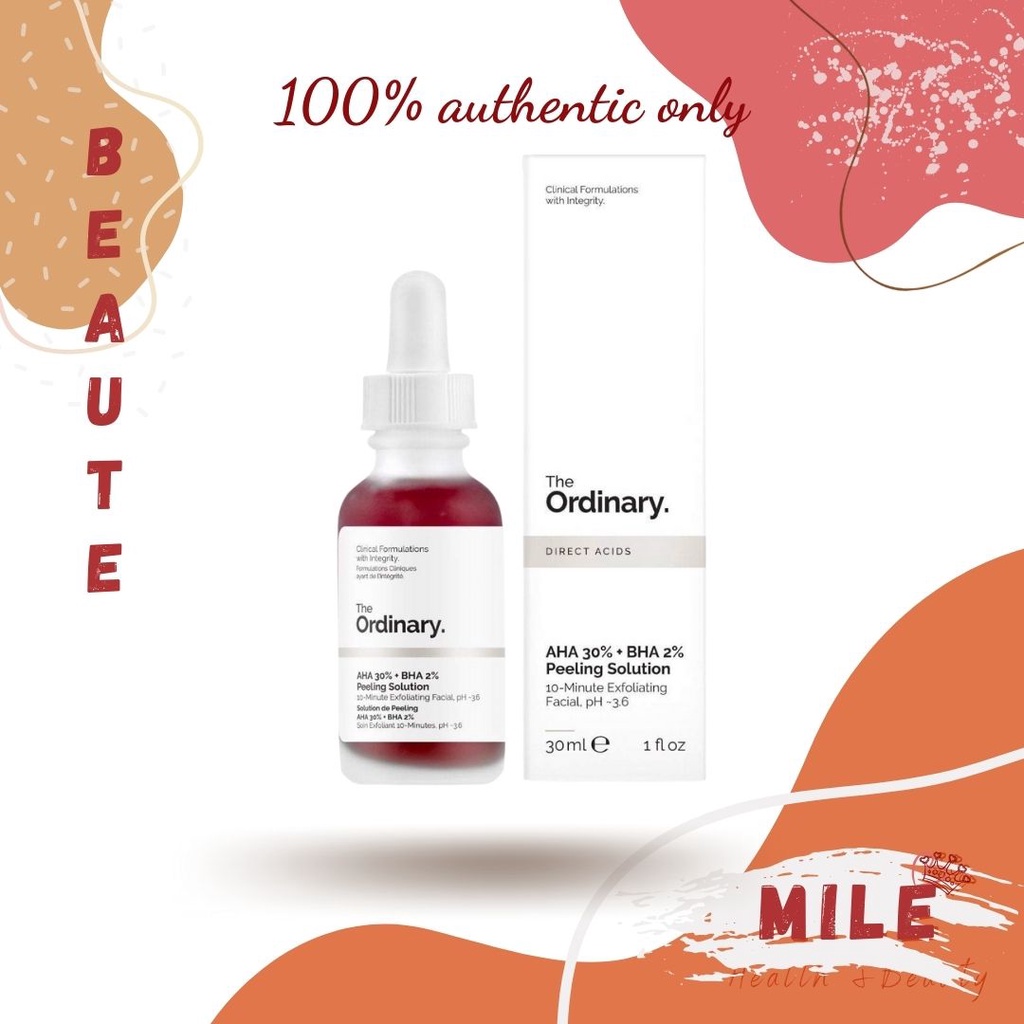 [BILL MỸ] Tẩy tế bào chết hóa học cho da AHA 30%+ BHA 2% The Ordinary 30ml