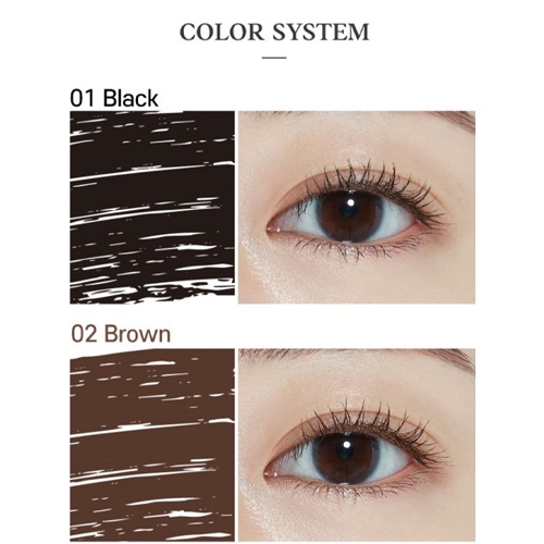 Mascara ETUDE làm cong mi 8g / 2 Colors