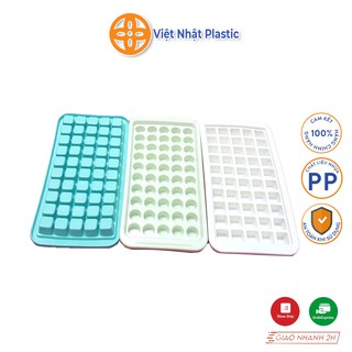 Khay làm đá khuôn thạch rau câu, kẹo dẻo 50 viên nhựa Việt Nhật Plastic