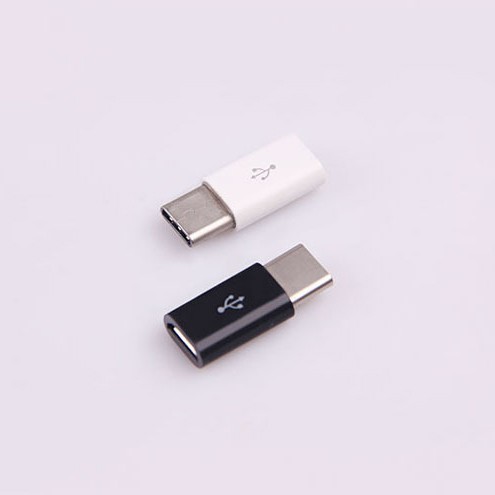 Đầu chuyển cáp sạc micro USB Sang type C – jack chuyển type C