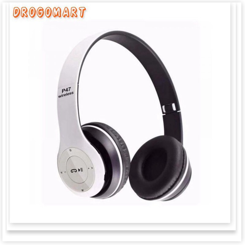 ( FREESHIP 99K ) Tai nghe chụp tai cao cấp có khe thẻ nhớ Bluetooth P47 Âm thanh đỉnh cao Bảo Hành 6 tháng | BigBuy360 - bigbuy360.vn
