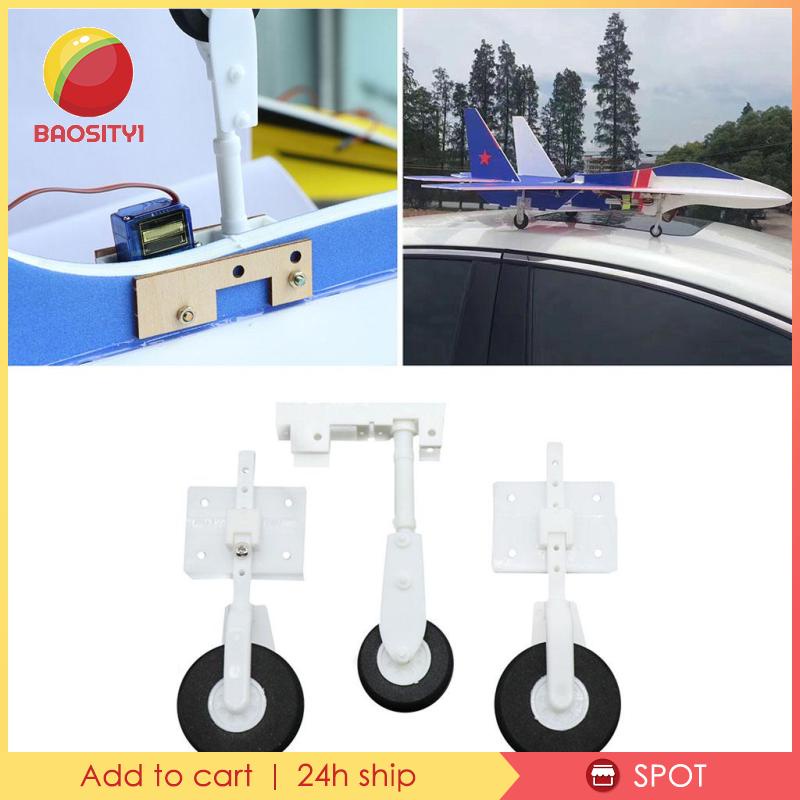 Set bánh răng hạ cánh máy bay SU27 RC với phụ tùng bánh xe cho RC Quadcopter