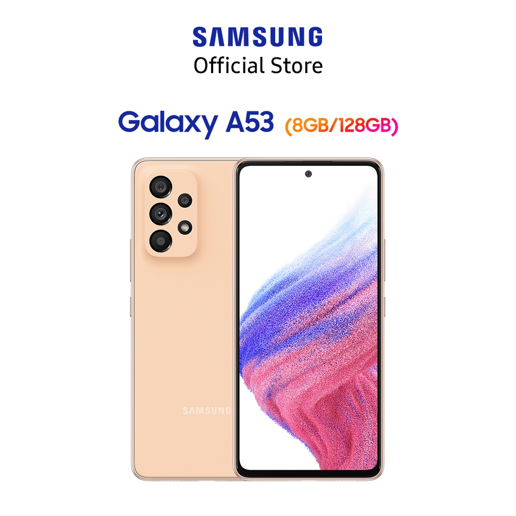 [Nhập ELSSMX10 Giảm 10% Tối Đa 2.5TR] Điện Thoại Samsung Galaxy A53 8GB/128GB Hàng chính hãng