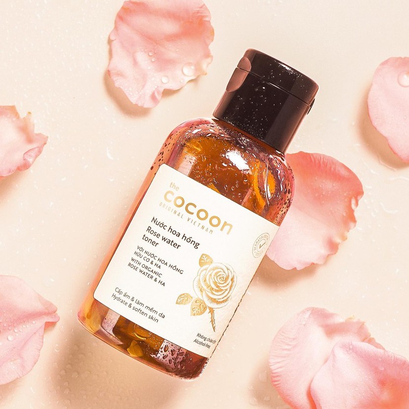 Nước Hoa Hồng Dịu Da The Cocoon Rose Water Toner