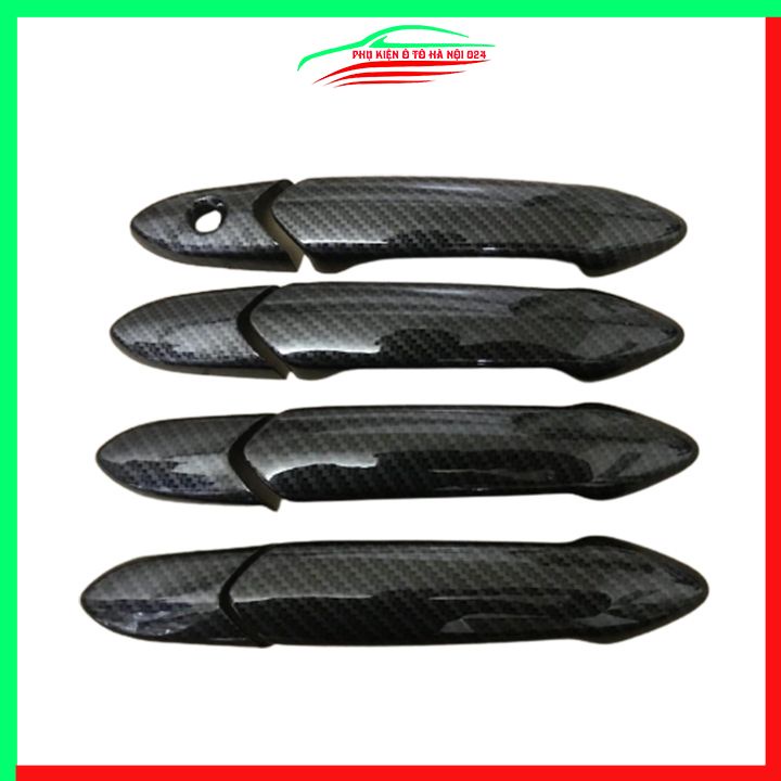 Ốp tay hõm Fadil 2019-2023 vân Carbon chống trầy bảo vệ cửa xe ô tô