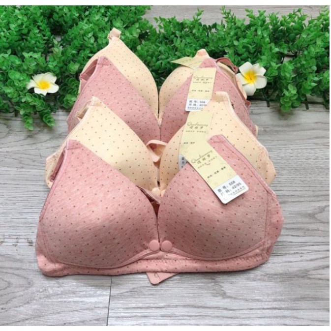 Áo lót cho bé bú mẫu chấm bi mới