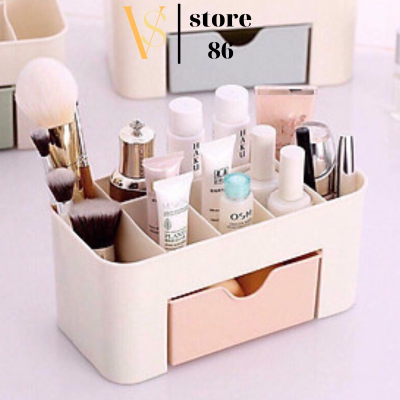 KỆ MỸ PHẨM NHỰA NHIỀU NGĂN HÀNG DÀY