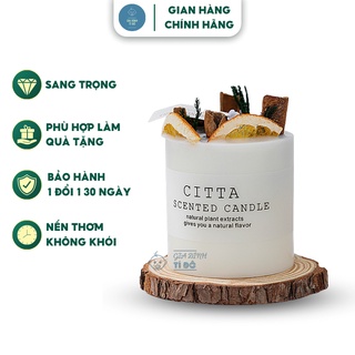 Nến thơm hoa khô trang trí citta 7 mùi hương thơm làm quà tặng sinh nhật