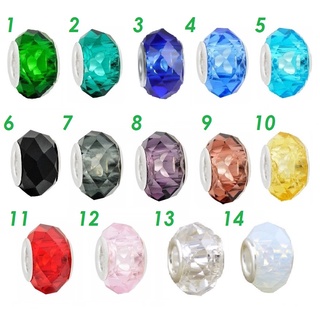 Charm pha lê nhiều màu