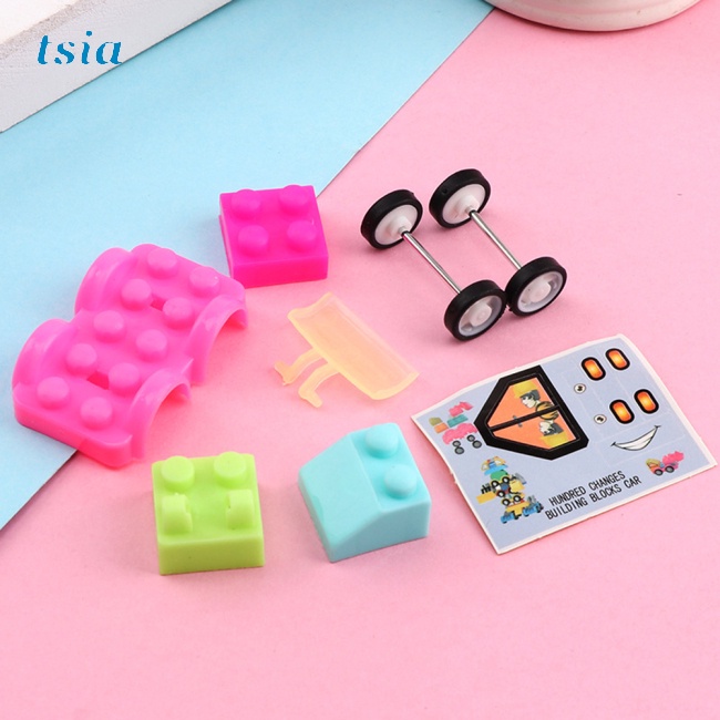 Đồ Chơi Xe Kéo Mini Nhiều Màu Sắc Dễ Thương Cho Bé