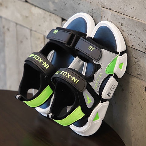 Giày Sandal Đế Mềm Chống Trượt Phong Cách Mới 2022 Cho Bé Trai
