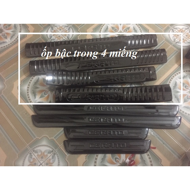 ốp bậc trong titan Cerato 2019 2020 2021 2022