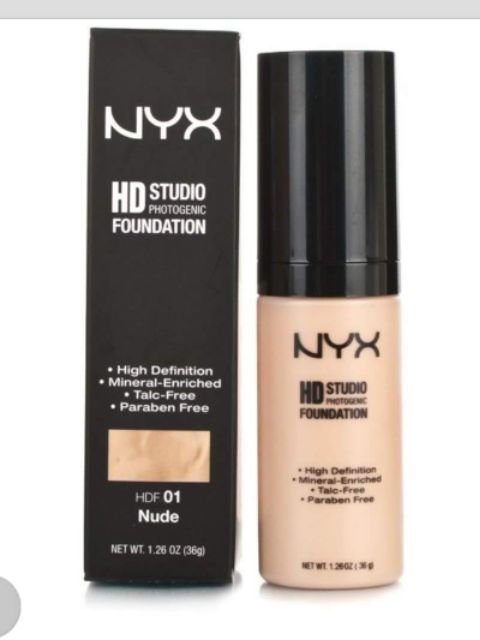 Combo kem nền và phấn Nyx Mỹ