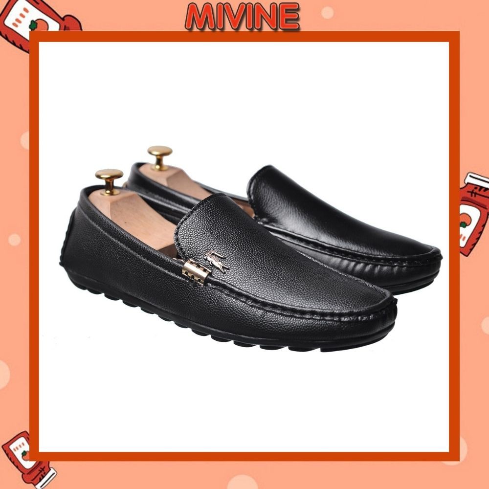 Giày Lười Nam Khuy Cá Sấu Thời Trang - GL12