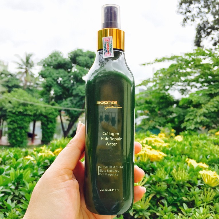 🌾Best Seller🎋Xịt dưỡng phục hồi tóc Collagen Hair Repair Water Sophia 250ml