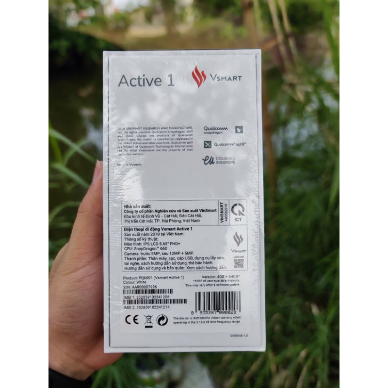 Vsmart Active 1 4/64gb hàng chính hãng new nguyên seal | BigBuy360 - bigbuy360.vn