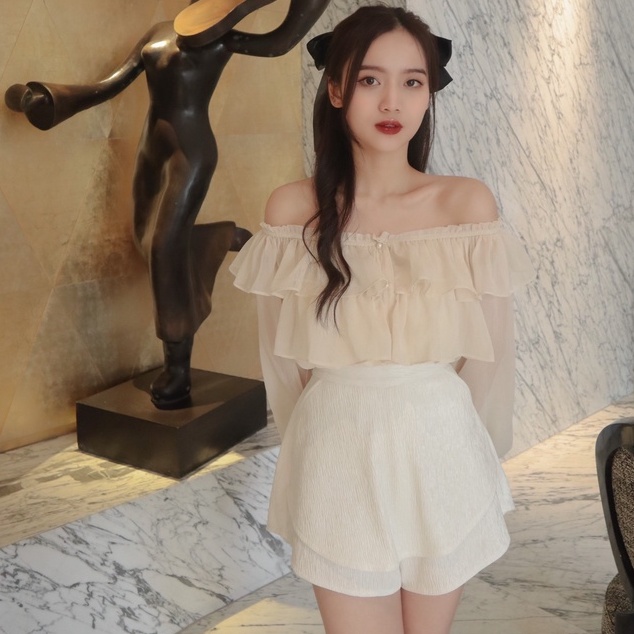 Linda skirt - Quần sooc giả váy