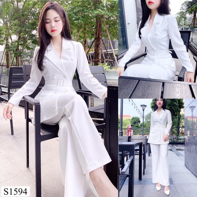 KIM VẤN STORE - SET BỘ VEST THIẾT KẾ CAO CẤP