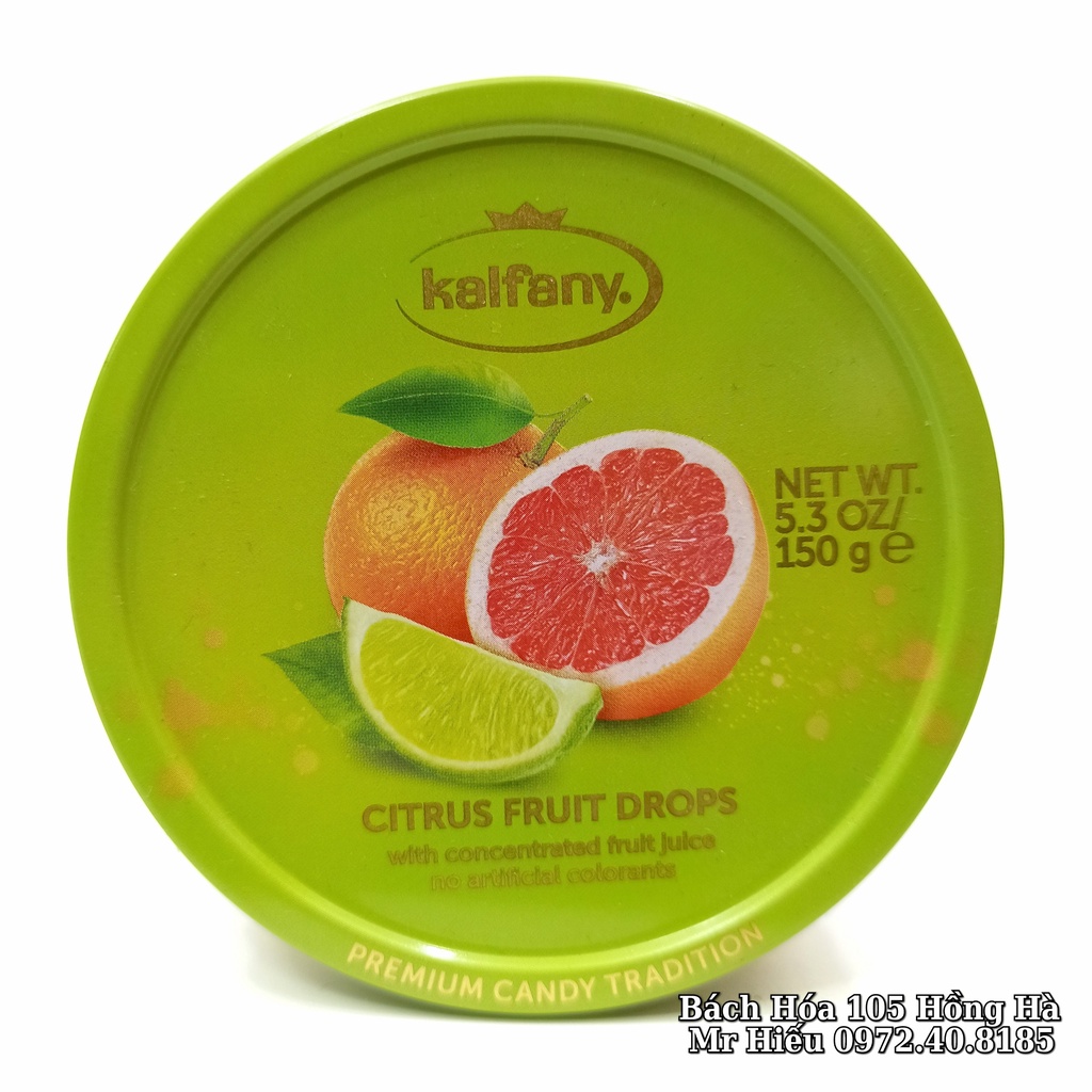 Kẹo ngậm Kalfany 150g các vị