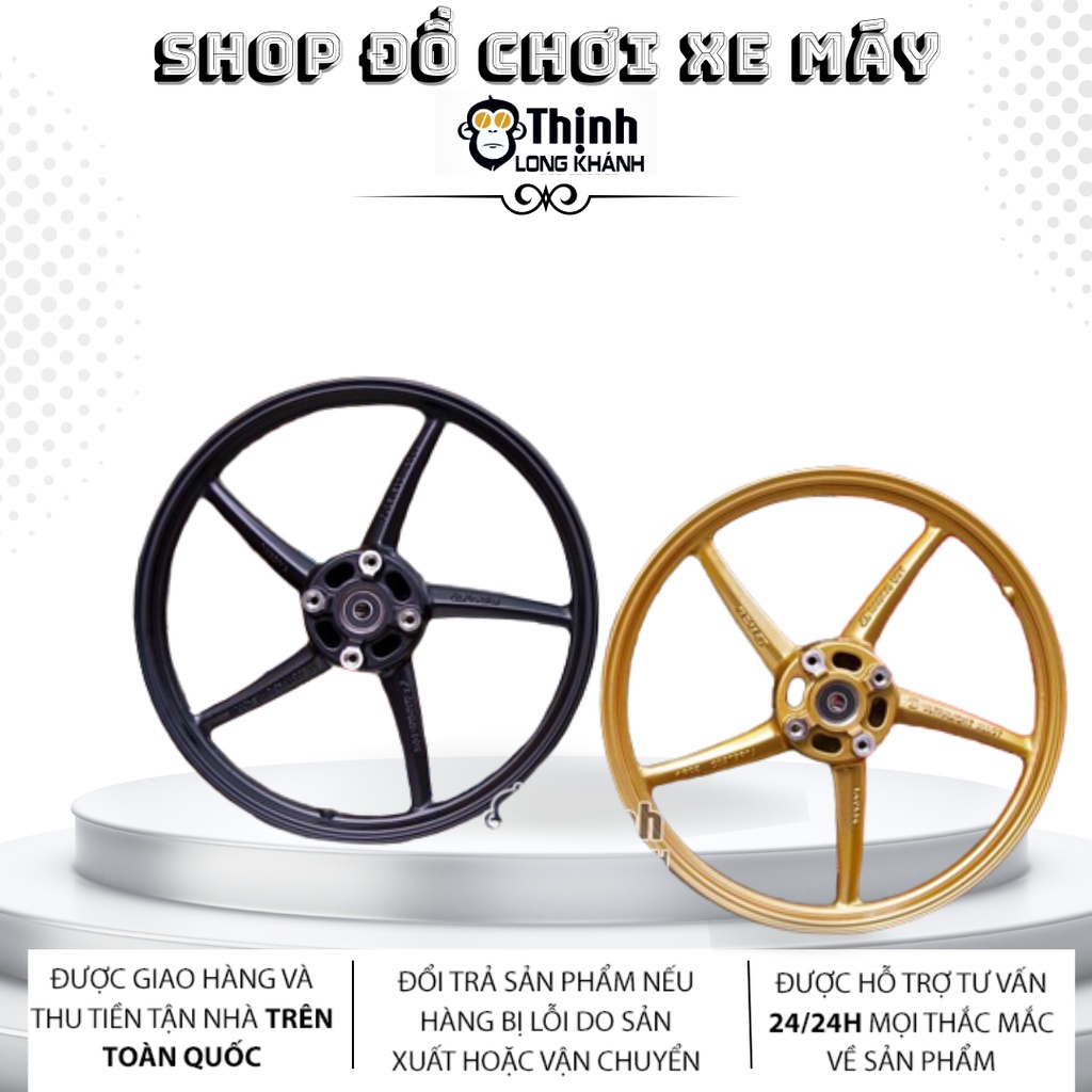 Mâm 5 cây RCB dành cho dòng xe 𝐕𝐚𝐫𝐢𝐨/𝐂𝐥𝐢𝐜𝐤/𝐕𝐢𝐬𝐢𝐨𝐧/𝐀𝐛 bản nhỏ RCB chính hãng