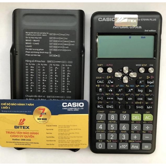 Máy tính Casio FX 570VN PLUS (NEW) - 2nd Edition