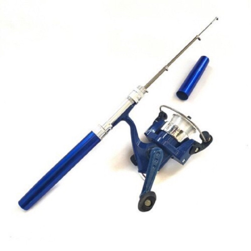 Bộ cần câu bút mini máy đứng máy ngang siêu bền đẹp