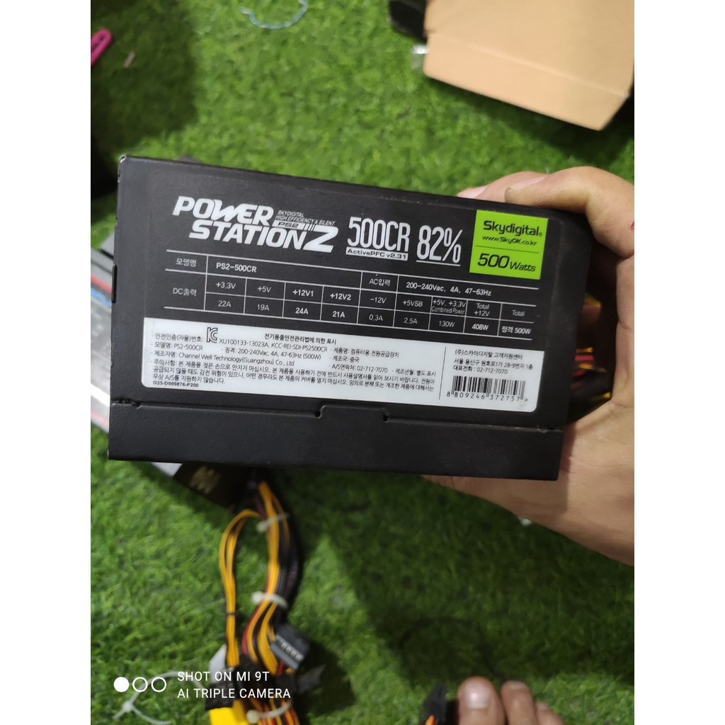 NGUỒN 500 550W NHẬP KHẨU HÀN QUỐC LIKE NEW