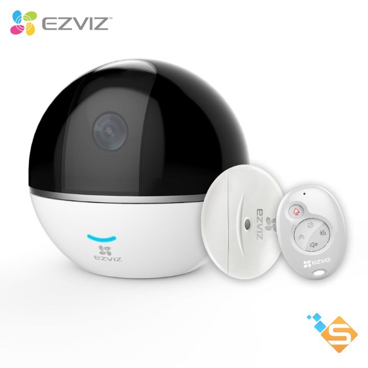 Camera WiFi Quay Quét 360 độ Ezviz C6T 2MP 1080P - Tích Hợp Module RF Cảm Biến Không Dây - Bảo Hành Chính Hãng 2 Năm