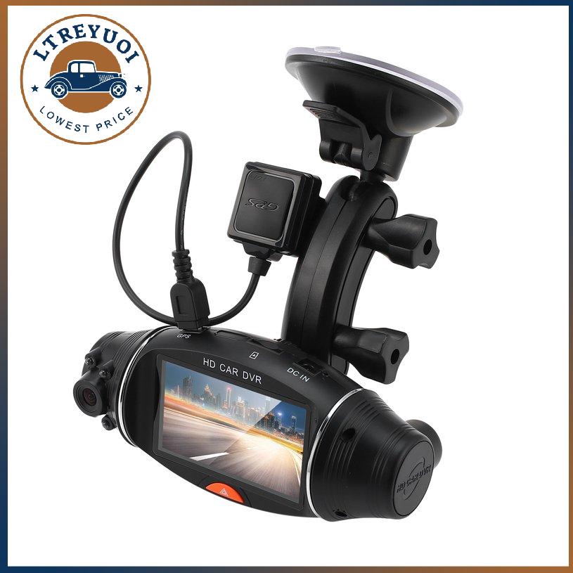 Máy ghi hình kỹ thuật số DVR R310 2 ống kính tích hợp cảm biến G/loa/mic cho xe hơi | BigBuy360 - bigbuy360.vn