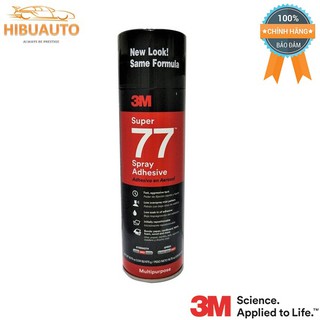 Keo Phun Xịt Đa Năng 3M Super 77 Spray Adhesive 375g