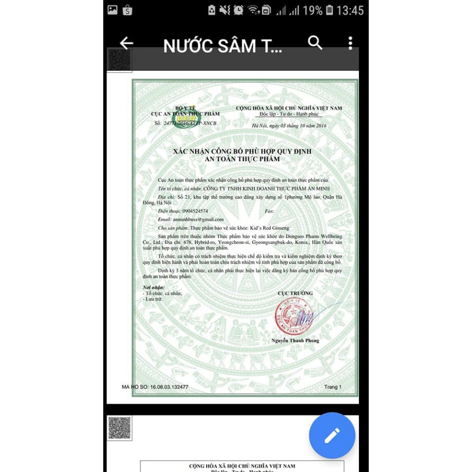 SIÊU KHUYẾN MẠI: NƯỚC HỒNG SÂM TRẺ EM THƯỢNG HẠNG HÀN QUỐC [ Hàng Mới Về ]