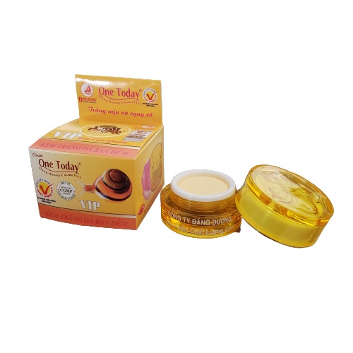 Kem dưỡng trắng da ban đêm One Today ốc sên 15g