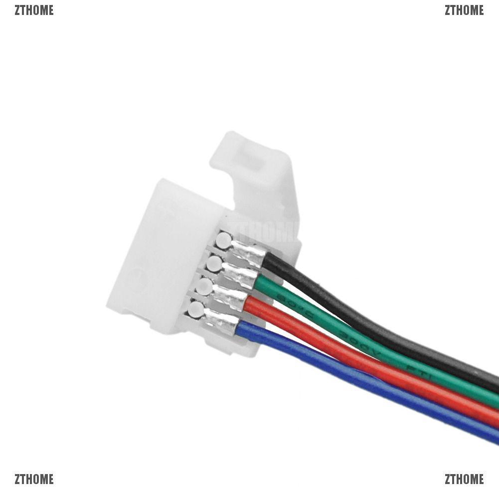 1 Đầu Nối 4 Chấu 10mm Cho Dây Đèn LED SMD 5050 RGB