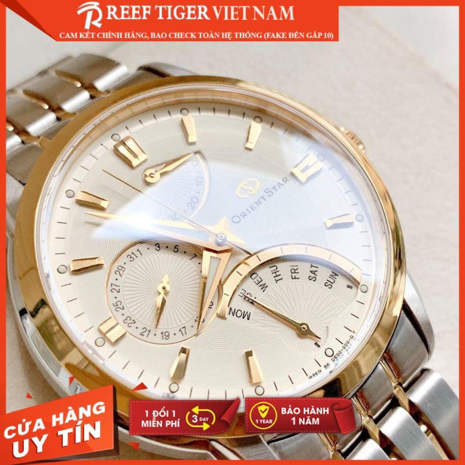 [REEFTIGERVIETNAM]  Đồng hồ nam Orient Star SDE00001W0