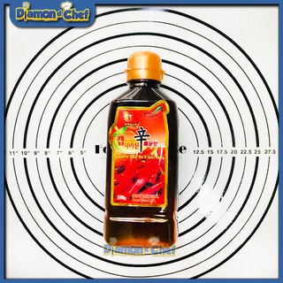 TINH DẦU ỚT NẤU MÌ CAY NHẬP KHẨU HÀN QUỐC CHAI 550ML