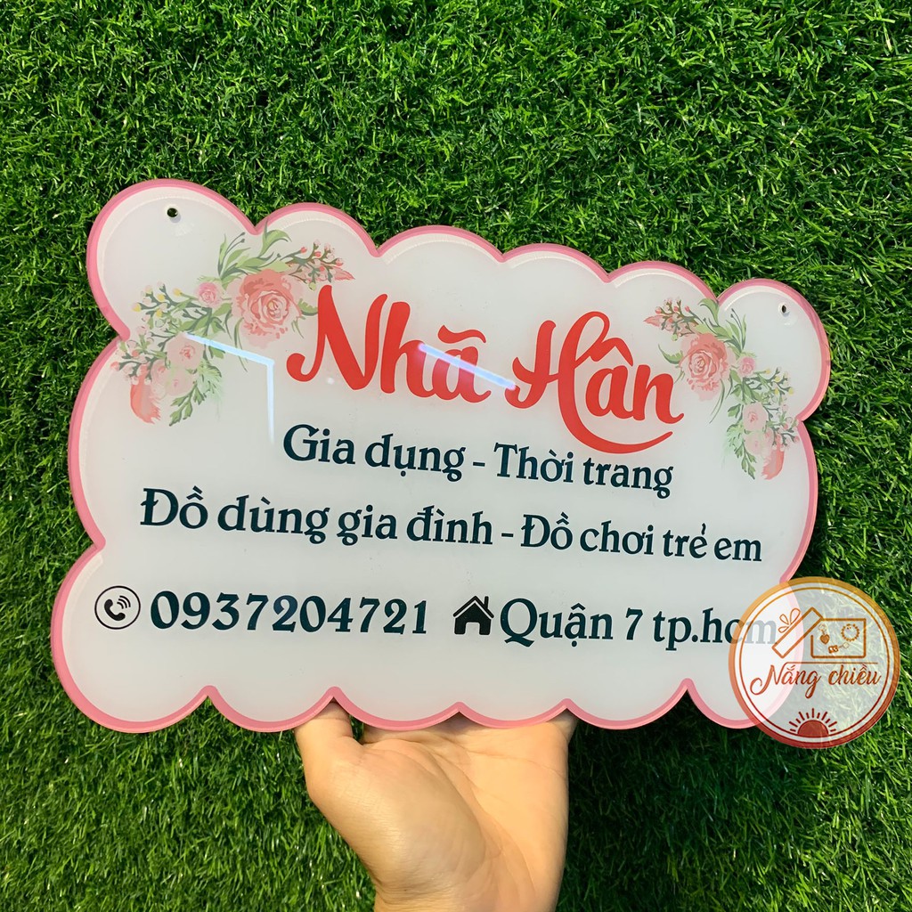 Bảng hiệu treo cửa hàng_ Decor quán cà phê, quán trà sữa, công ty_ Bảng hiệu xinh giá rẻ