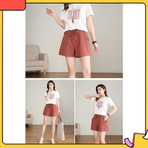 MÃ XMTK06 quần đùi đũi siêu hót FULL MÀU free size &lt;65kg