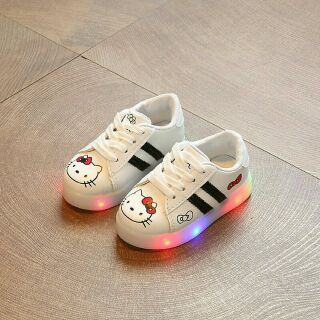 Giày Hello kitty đèn Led cho bé gái