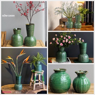 bình  men ngọc siêu đẹp cắm cành, cắm hoa cực yêu hàng loại 1