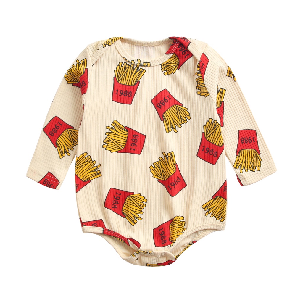 Sanlutoz Mùa thu dài tay Áo bodysuits trẻ em với thời trang hoạt hình dễ thương