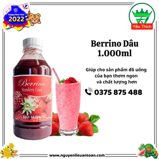 Sinh Tố Berrino Dâu 1 Lít