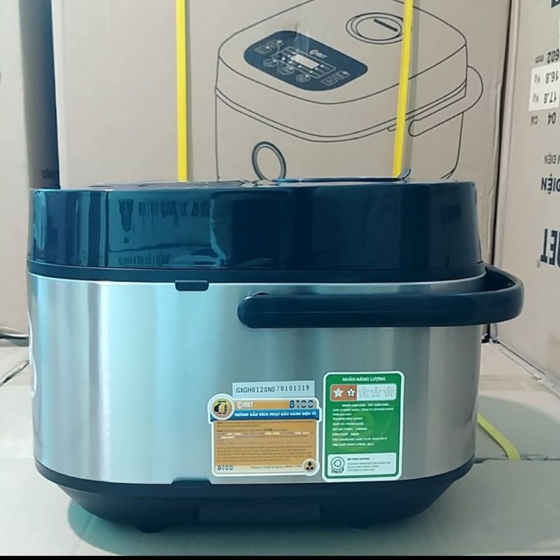 NỒI CƠM ĐIỆN TỬ COMET CM8088 1.8 lit LÒNG NIÊU CHỐNG DÍNH | BigBuy360 - bigbuy360.vn