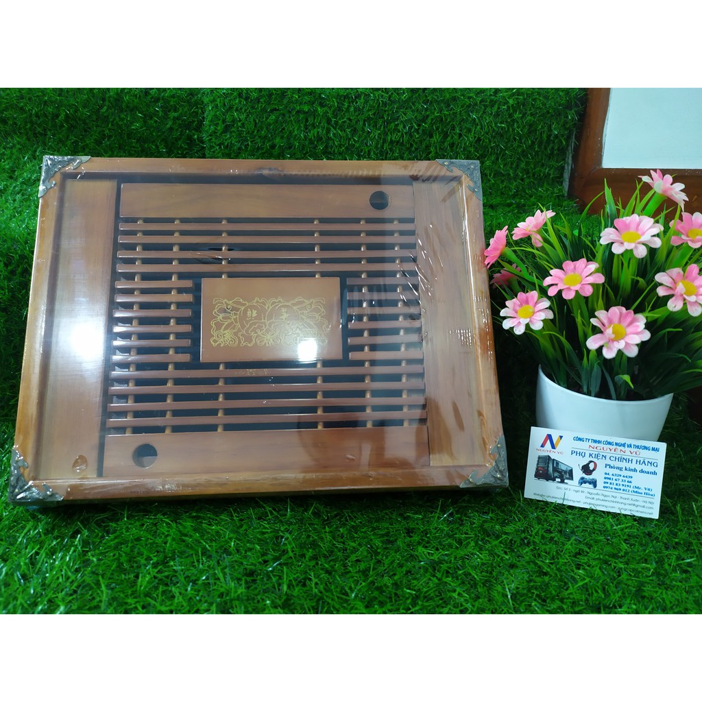 Khay trà gỗ KTG14