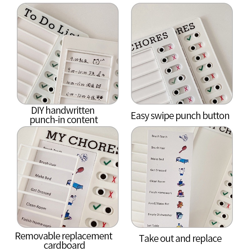 Bảng Ghi Chú Bằng Nhựa Có Thể Tái Sử Dụng