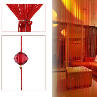Rèm sợi đính hạt pha lê